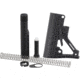 JE Machine Tech AR-15 Adaptive Skeletonized Buttstock Combo, Black, PS-ST32B+PS-BTM Combo