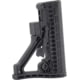 JE Machine Tech AR-15 Adaptive Skeletonized Buttstock, Commercial Spec, Black, PS-ST33B