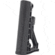 JE Machine Tech AR-15 Adaptive Skeletonized Buttstock, Mil-Spec Carbine Buffer Tube, Black, PS-ST32B