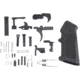 JE Machine Tech AR-15 Lower Parts Kit w/ Regular Safety Selector, Black, TS-LPKAR15-RSS