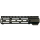 JE Machine Tech AR-15 M-Lok Versatile Free Float Handguard, 10in, Barrel Nut Included, Black, PS-223MLK10IBLK