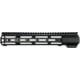 JE Machine Tech AR-15 M-Lok Versatile Free Float Handguard, 12in, Barrel Nut Included, Black, PS-223MLK12IBLK