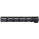 JE Machine Tech AR-15 M-Lok Versatile Free Float Handguard, 15in, Barrel Nut Included, Black, PS-223MLK15IBLK