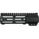 JE Machine Tech AR-15 M-Lok Versatile Free Float Handguard, 7in, Barrel Nut Included, BLACK, PS-223MLK7IBLK