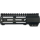 JE Machine Tech AR-15 M-Lok Versatile Free Float Handguard, 7in, Barrel Nut Included, BLACK, PS-223MLK7IBLK