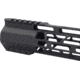 JE Machine Tech AR-15 Ultralightweight M-Lok Free Float Handguard, 15in, Black, PS-223MLK15JBLK