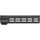 JE Machine Tech AR-15 Ultralightweight Minimalist Full Top Rail, 10 in, No Anti Rotation Tabs, Black, PS-223MLK10KBLK-F-NAR