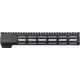 JE Machine Tech AR-15 Ultralightweight Minimalist Full Top Rail, 12 in, No Anti Rotation Tabs, Black, PS-223MLK12KBLK-F-NAR