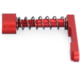 JE Machine Tech AR Magazine Release Assembly, Red, TS-ARMRA2R