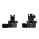 JE Machine Tech Offset Fixed Front and Rear Sight, Black, TS-PS9B-AL