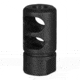 JE Machine Tech Muzzle Brake, AR-10/ LR308, 7.62x51mm NATO/ .308, 5/8x24 Thread, 4140, Manganese Phosphate, Black, PS-MZ7