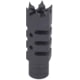 JE Machine Tech Standoff Muzzle Brake w/ Crush Washer, .223/5.56 Caliber, Black, TS-MZ22B
