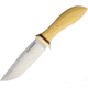 Jesse Hemphill Town Creek II Special Antique Fixed Blade Knife, 4.75in, A2 Tool Steel, Drop Point, Satin, Antique Ivory, Micarta Handle JH006SAI