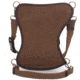 Jessie &amp; James Cougar Canvas Concealed Carry Waist and Leg Bag, Brown, SMC52104R1 BR