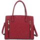 Jessie &amp; James Evelyn Concealed Carry Satchel Handbag, Burgandy, SMC1309LK BD