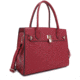 Jessie &amp; James Evelyn Concealed Carry Satchel Handbag, Burgandy, SMC1309LK BD