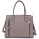 Jessie &amp; James Evelyn Concealed Carry Satchel Handbag, Taupe, SMC1309LK TP