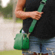 Jessie &amp; James Suzie Compact Concealed Carry Crossbody Bag, Kelly Green, SMC95832AZ KGN