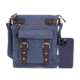 Jessie &amp; James Bailey CCW Canvas Crossbody Bag, Blue, SMC98535L BL