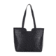 Jessie &amp; James Cassidy Concealed Carry Tote Bag w/Tooling, Matching Wallet, Black, SMC60223S BK/BK
