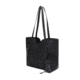 Jessie &amp; James Cassidy Concealed Carry Tote Bag w/Tooling, Matching Wallet, Black, SMC60223S BK/BK