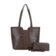 Jessie &amp; James Cassidy Concealed Carry Tote Bag w/Tooling, Matching Wallet, Coffee, SMC60223S CF/CF