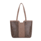 Jessie &amp; James Cassidy Concealed Carry Tote Bag w/Tooling, Matching Wallet, Taupe, SMC60223S TP/TP
