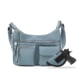 Jessie &amp; James Elle Concealed Carry Hobo Handbag CCW Handbag, Blue, AMC5803L DBL