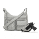 Jessie &amp; James Elle Concealed Carry Hobo Handbag CCW Handbag, Grey, AMC5803L GY