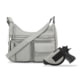 Jessie &amp; James Elle Concealed Carry Hobo Handbag CCW Handbag, Grey, AMC5803L GY