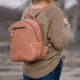 Jessie &amp; James Madison Concealed Carry Backpack Purse CCW Handbag, Taupe, SMC31313 TP