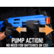 Jet Blaster CEDA Foam Blaster Dart Gun, Model S, Blue, 13764