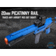 Jet Blaster CEDA Foam Blaster Dart Gun, Model S, Blue, 13764