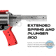 Jet Blaster CEDA Foam Blaster Dart Gun, Model S, Blue, 13764