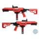 Jet Blaster CEDA Foam Blaster Dart Gun, Model S, Red, 13765