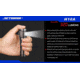 Jetbeam H10A LED Flashlight - CREE R5 - 320 Lumens - Uses 1 x AA or 1 x 14500, Black JETBEAM-H10A-R5