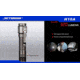 Jetbeam H10A LED Flashlight - CREE R5 - 320 Lumens - Uses 1 x AA or 1 x 14500, Black JETBEAM-H10A-R5