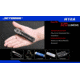 Jetbeam H10A LED Flashlight - CREE R5 - 320 Lumens - Uses 1 x AA or 1 x 14500, Black JETBEAM-H10A-R5