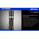 JETBeam RRT0SE LED Flashlight,Gray,730 Lumens JETBEAM-RRT-0SE-XML2