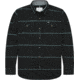 Jetty Horizon Flannel - Mens, Black, XL, F21HORI-MFBLK-XL