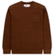 Jetty Mens Brine Sweater, Java, Small, F24BRIN-M14005JAV-S