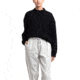 Jetty Wharf Cable Knit Sweater - Womens, Black, Extra Small, 27118