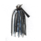 Jewel Football Jig, 3/4 oz Black/Blue Flash, 2/Pack, FB34-725