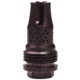 JK Armament War Eagle Compensator/Flash Hider, 7.62mm/30 Cal, M14x1 LH, Nitride, Black, JKMDHDCF14