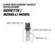 JK Arnament Baldeagle 12 Ga Choke Tube, JKMDHDBE12BMS