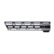 JL Billet Angle Cut AR-10 M-Lok Handguard, High Profile, .308, 10.6 inch, Black, JLB-MLA-308-10H-A
