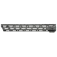 JL Billet Angled M-Lok Free-Float Handguard, AR15, 15 inch, Black JLB-MLA-15-A