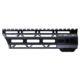 JL Billet Angled M-Lok Free-Float Handguard, 7.3 inch, Black, JLB-MLA-7-A