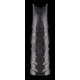 JL Billet AR Raw Aluminum Grip Slash Cut, Skeletonized, Black, JLB-AR-GRIP-A