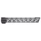JL Billet Ultra-Lite Angled AR-15 M-Lok Free-Float Handguard, 13 inch, Black, JLB-ULA-13-A